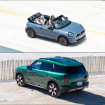 2026 MINI Cooper S Convertible and MINI Countryman at the beach